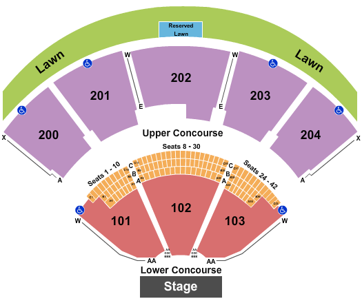 Shoreline Amphitheatre Dave Matthews Band Seating Chart